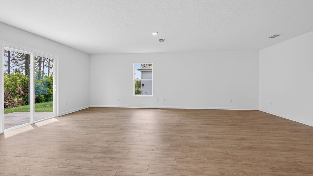 Representative unfurnished interior of a home built from the Aria+ by D.R. Horton in The Arbors, Jacksonville (Image 15).