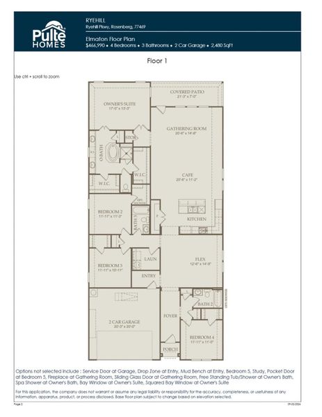 2D floor plan layout of this home in Ryehill, Sugar Land, TX (Image 2). 2D floor plan layout of this home in Ryehill, Sugar Land, TX (Image 2).