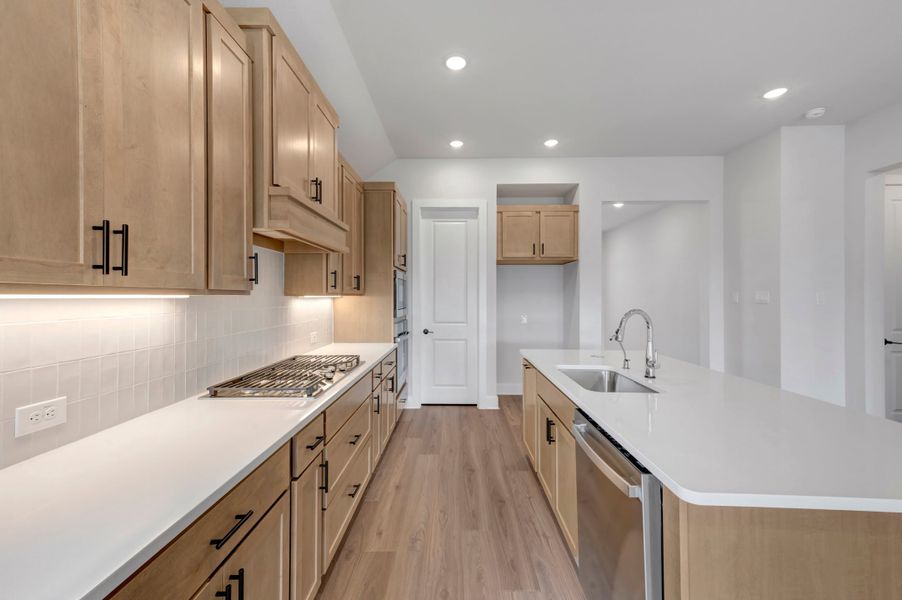Furnished interior view inside a new home in Treeline, Justin (Image 6).