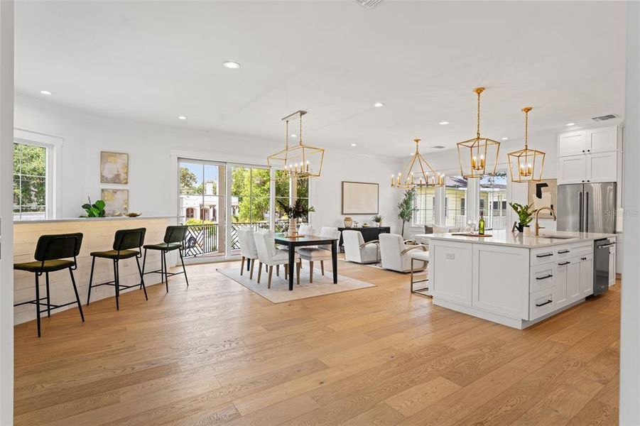Furnished interior view inside a new home in , Tampa (Image 3). Furnished interior view inside a new home in , Tampa (Image 3).