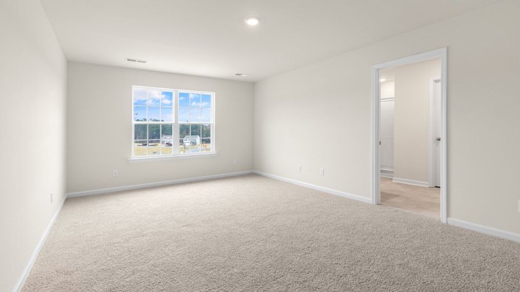 Spacious, unfurnished interior of a new home in Lawson Glen, Clayton (Image 21). Spacious, unfurnished interior of a new home in Lawson Glen, Clayton (Image 21).