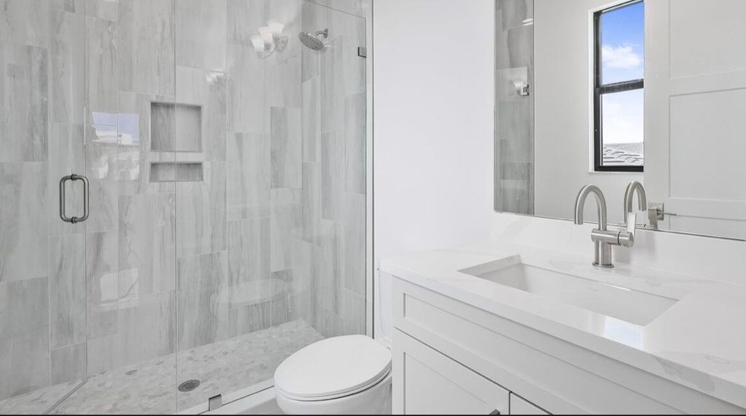 Furnished interior view inside a new home in Artistry Palm Beach, Palm Beach Gardens (Image 12). Furnished interior view inside a new home in Artistry Palm Beach, Palm Beach Gardens (Image 12).