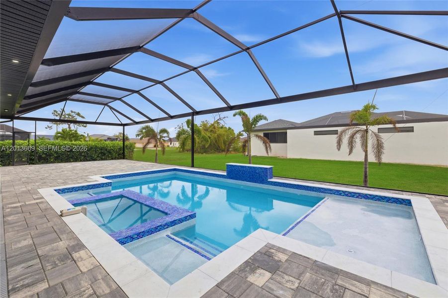 Exterior details and patio area of a home in , Cape Coral (Image 28).