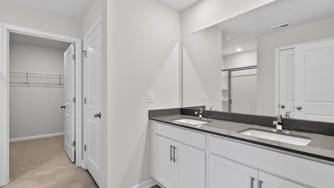 Furnished interior view inside a new home in The Reserve at Prestleigh, Wake Forest (Image 7). Furnished interior view inside a new home in The Reserve at Prestleigh, Wake Forest (Image 7).