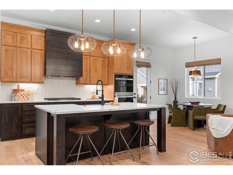 Furnished interior view inside a new home in , Fort Collins (Image 12).