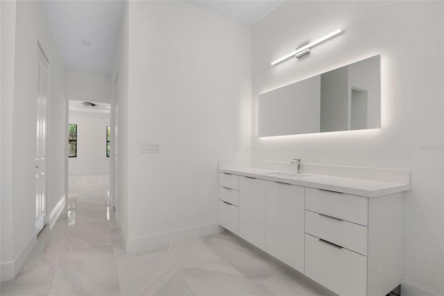 Furnished interior view inside a new home in , Punta Gorda (Image 17).