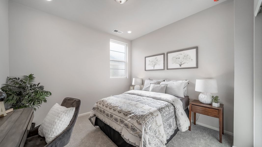 Furnished interior view inside a new home in The Reserve at Green Valley Ranch Aurora, Aurora (Image 24).