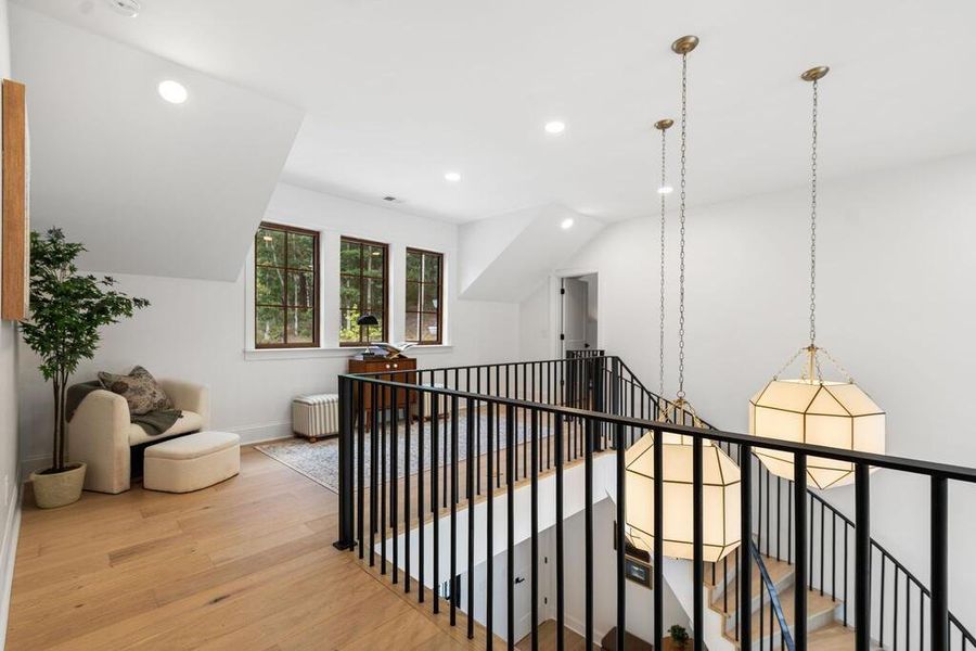 Furnished interior view inside a new home in , Ellijay (Image 80).