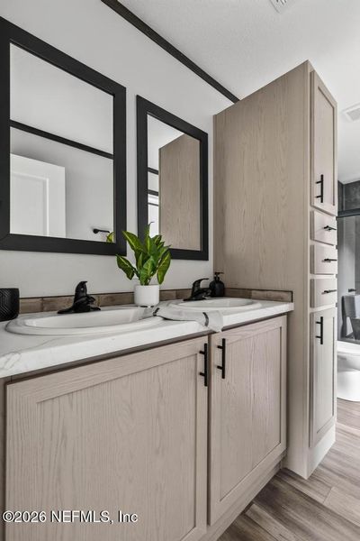 Furnished interior view inside a new home in , Callahan (Image 40).