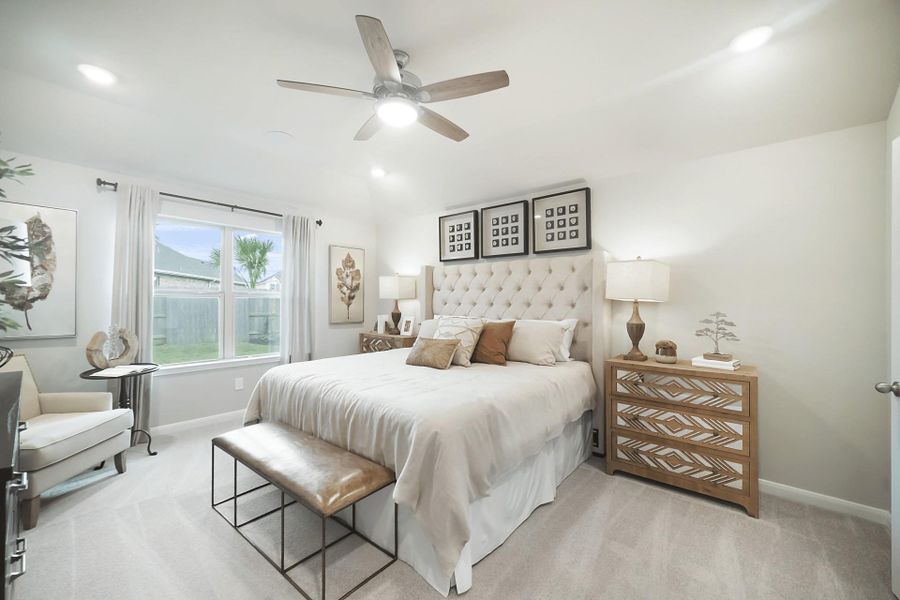 Furnished interior view inside a new home in Arabella on the Prairie, Richmond (Image 8).