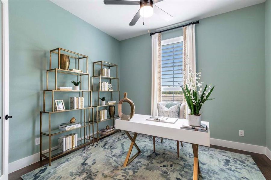 Furnished interior view inside a new home in Gateway Village - The Reserve, Denison (Image 23).