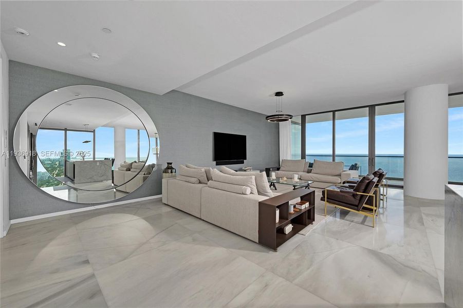 Furnished interior view inside a new home in , Hallandale Beach (Image 11).