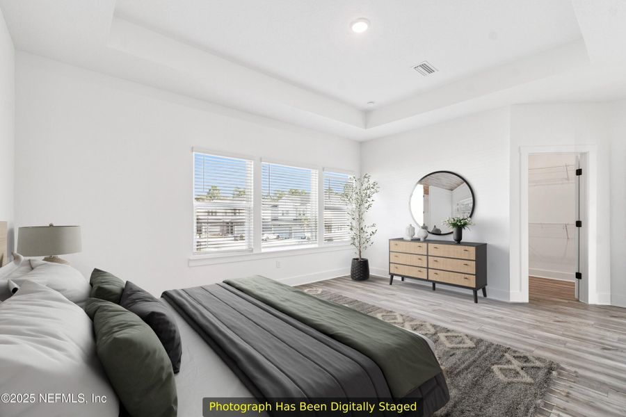Furnished interior view inside a new home in Kettering at eTown - Traditional Collection, Jacksonville (Image 9).