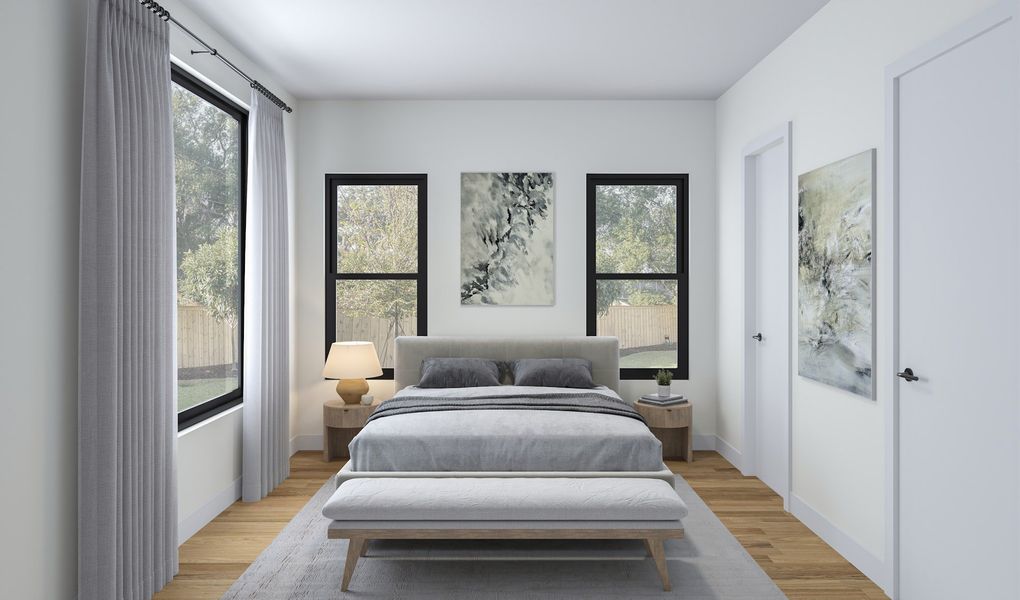 Furnished interior view inside a new home in , Dallas (Image 7). Furnished interior view inside a new home in , Dallas (Image 7).