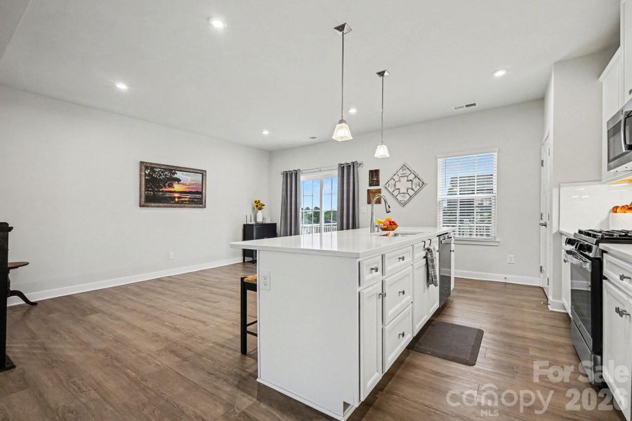 Furnished interior view inside a new home in , Gastonia (Image 12).