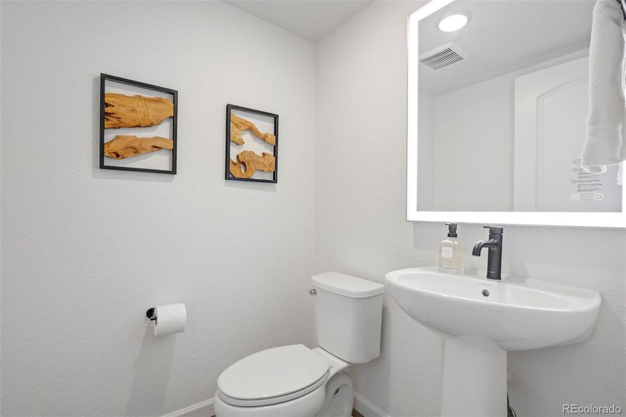 Furnished interior view inside a new home in , Colorado Springs (Image 4). Furnished interior view inside a new home in , Colorado Springs (Image 4).