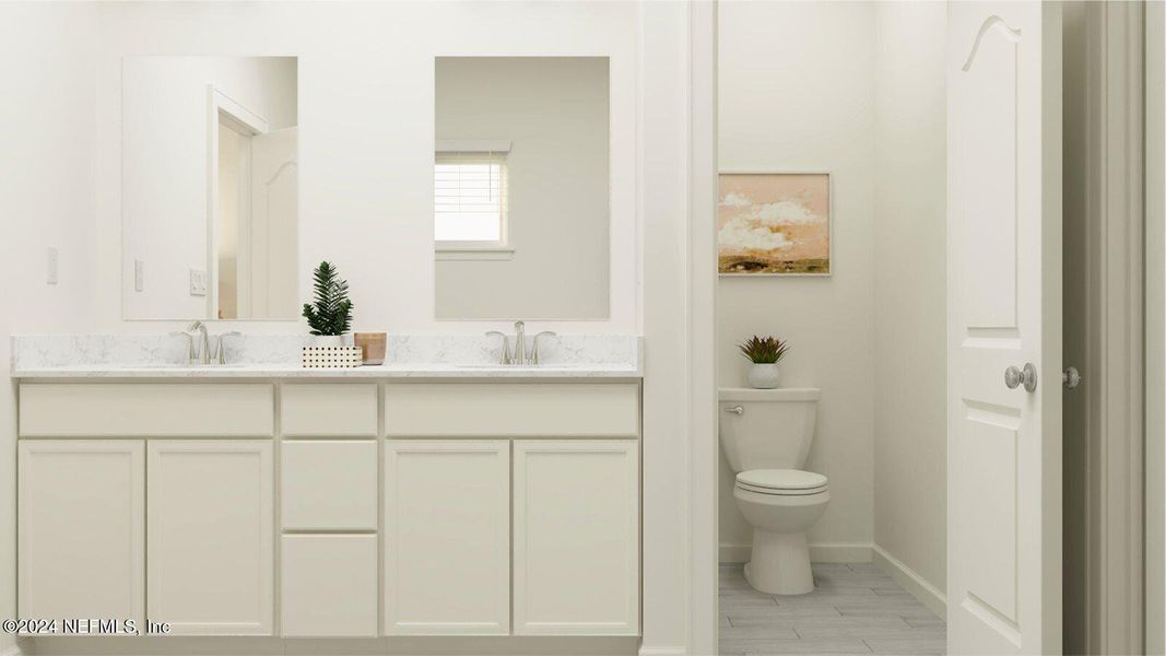 Furnished interior view inside a new home in Granary Park, Green Cove Springs (Image 13).