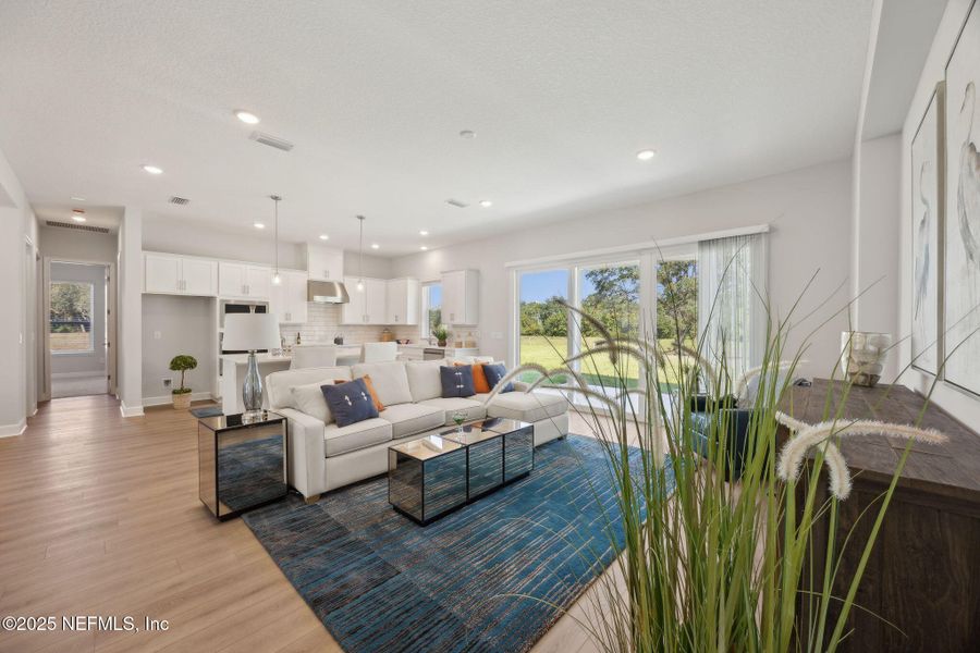 Furnished interior view inside a new home in Katie Cove, Jacksonville (Image 15).