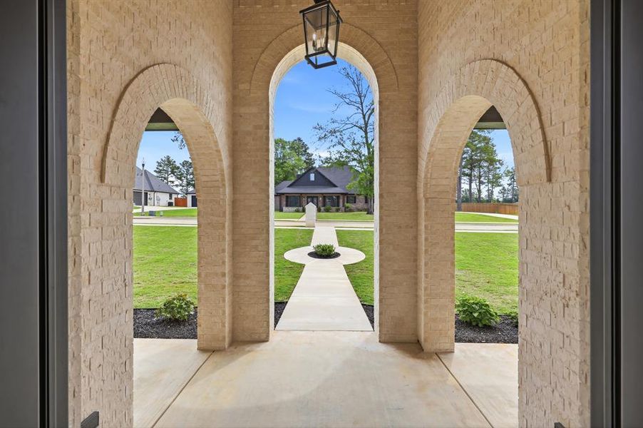 Exterior details and patio area of a home in , Longview (Image 30). Exterior details and patio area of a home in , Longview (Image 30).