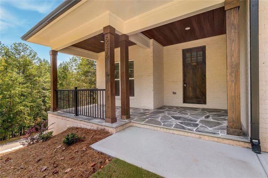Exterior details and patio area of a home in , Gainesville (Image 20).