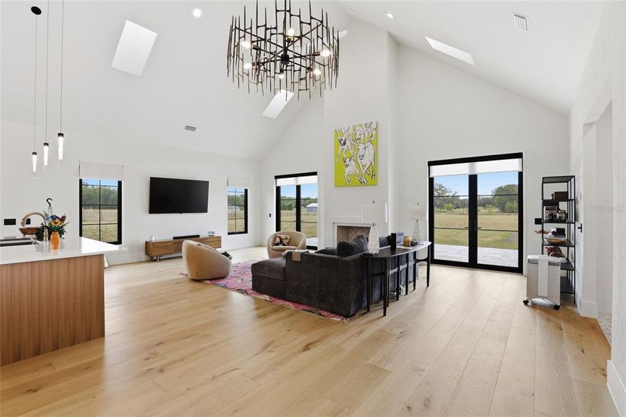 Furnished interior view inside a new home in , Alachua (Image 17).