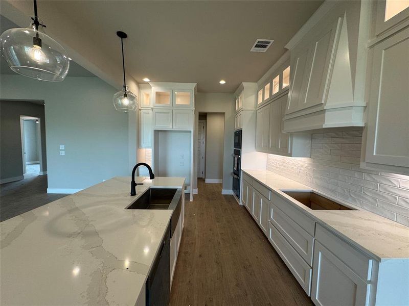 Furnished interior view inside a new home in Coyote Crossing, Godley (Image 3).