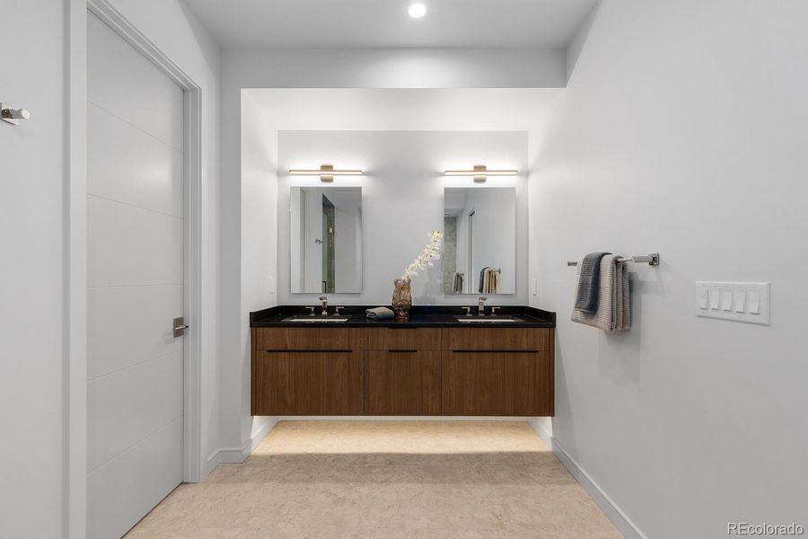 Furnished interior view inside a new home in , Denver (Image 8).