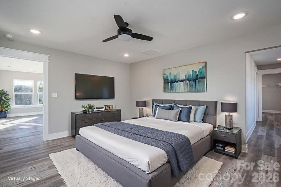 Furnished interior view inside a new home in , Denver (Image 10).