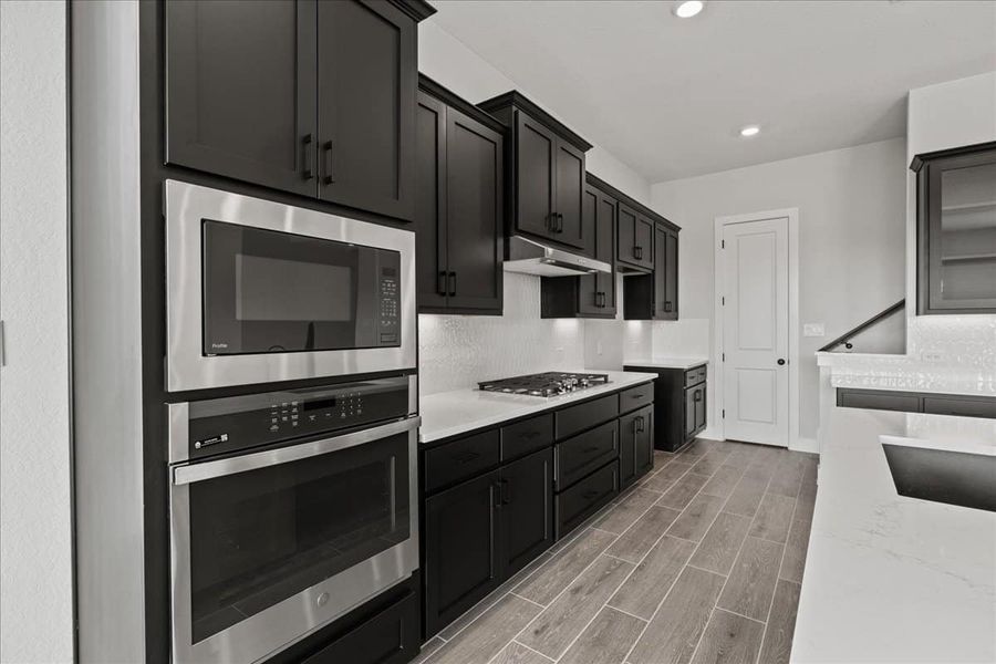 Furnished interior view inside a new home in Village at Three Oaks, Seguin (Image 12).