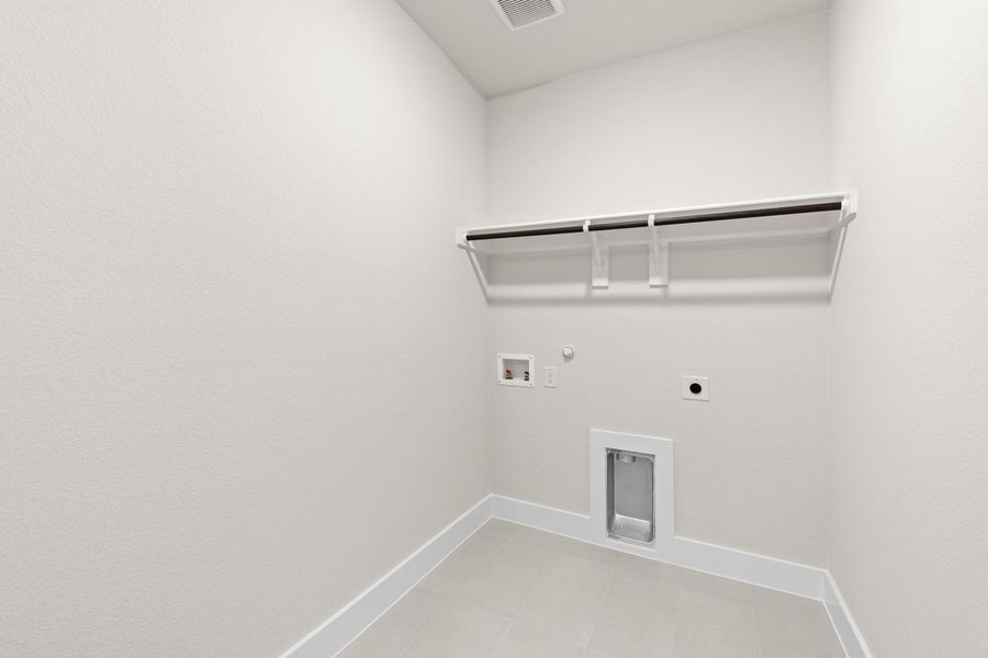 Spacious, unfurnished interior of a new home in Union Park, Little Elm (Image 15). Spacious, unfurnished interior of a new home in Union Park, Little Elm (Image 15).