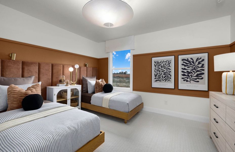 Representative furnished interior of a home built from the Mystique by Del Webb in Del Webb New Braunfels at Veramendi, New Braunfels (Image 47).