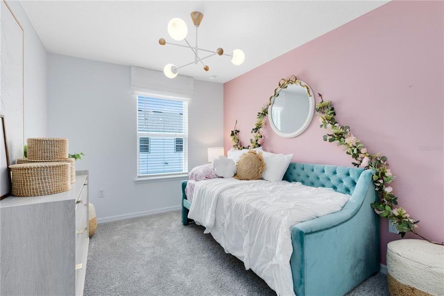 Furnished interior view inside a new home in The Cove at Nona Sound, Orlando (Image 29). Furnished interior view inside a new home in The Cove at Nona Sound, Orlando (Image 29).