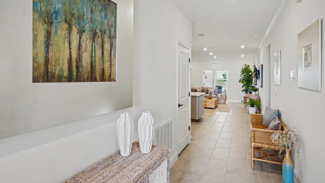 Representative furnished interior of a home built from the Drexel by Maronda Homes in Coastal Communities, Edgewater (Image 14).