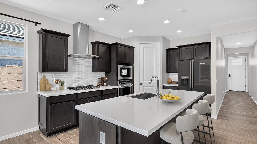 Furnished interior view inside a new home in Combs Ranch, San Tan Valley (Image 6).