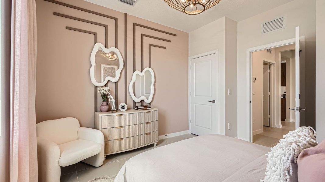 Furnished interior view inside a new home in Sandpiper Square, Stuart (Image 28).