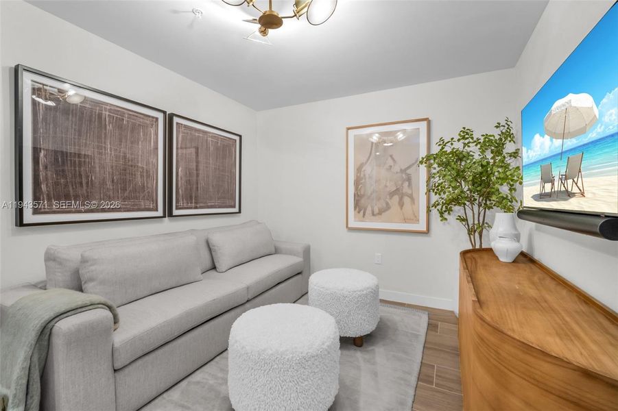 Furnished interior view inside a new home in , Pompano Beach (Image 10).