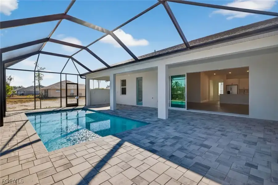 Exterior details and patio area of a home in Cape Coral, Cape Coral (Image 20).