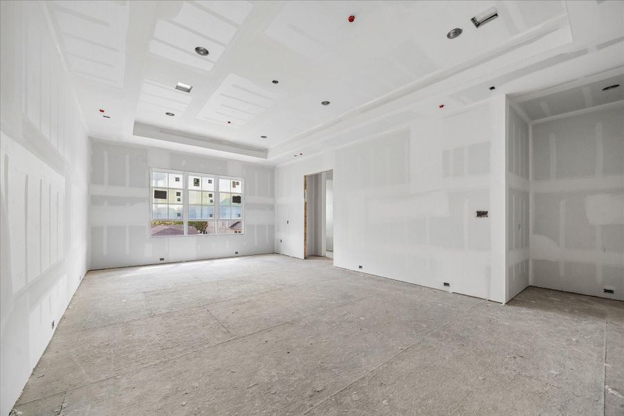 In-progress construction of a new home in , Southside Place, TX (Image 5).