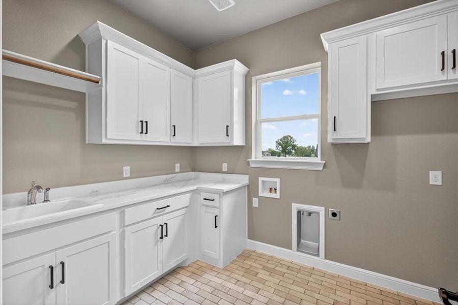 Furnished interior view inside a new home in , Decatur (Image 7).