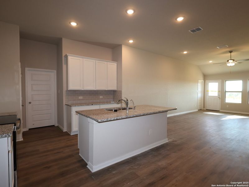 Furnished interior view inside a new home in Paloma Park, Converse (Image 6). Furnished interior view inside a new home in Paloma Park, Converse (Image 6).