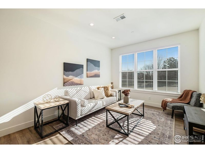 Furnished interior view inside a new home in Eagle Brook Meadows, Loveland (Image 4).