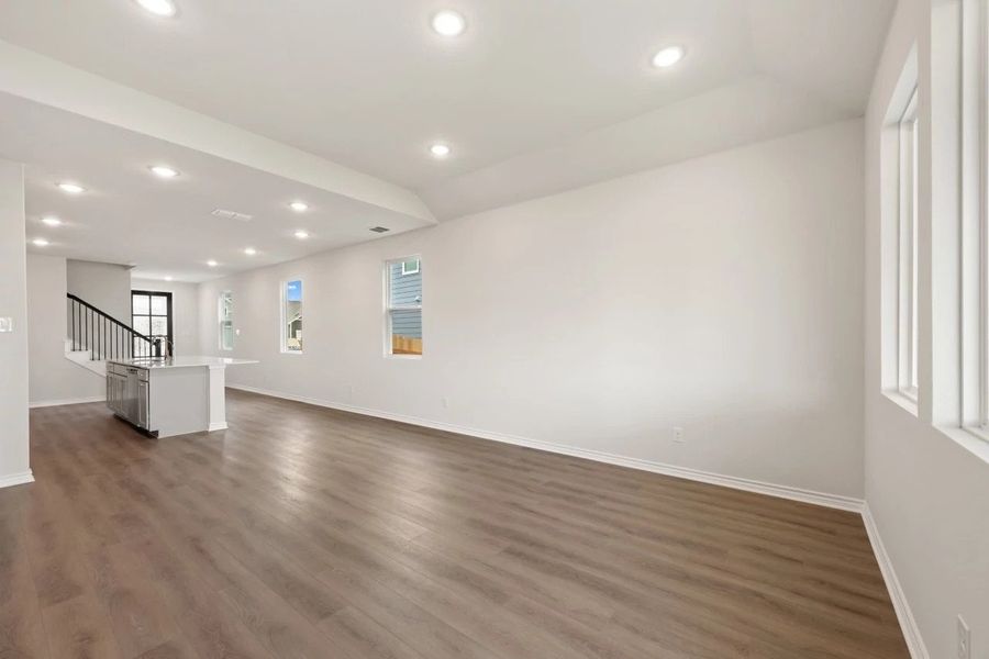Family Room & Dining Area