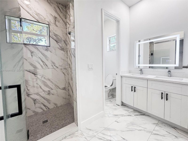 Furnished interior view inside a new home in , Port St. Lucie (Image 10).