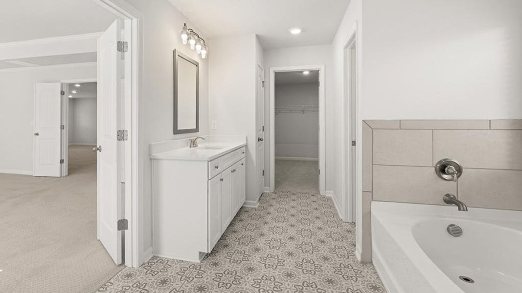 Furnished interior view inside a new home in Hamptons at Riverwood East, Dallas (Image 6). Furnished interior view inside a new home in Hamptons at Riverwood East, Dallas (Image 6).