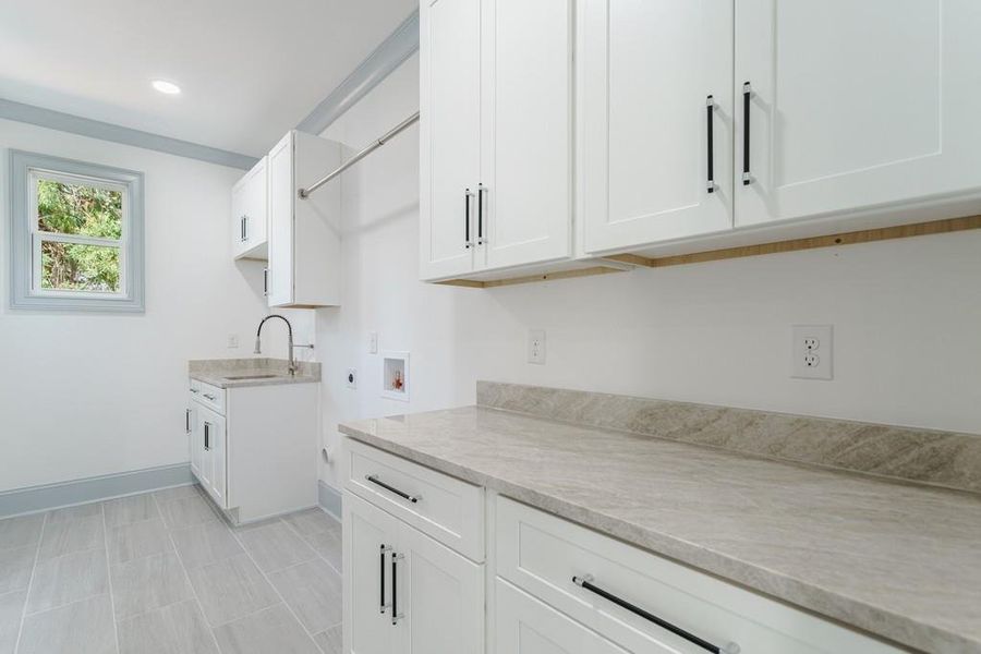 Furnished interior view inside a new home in , Brookhaven (Image 45).
