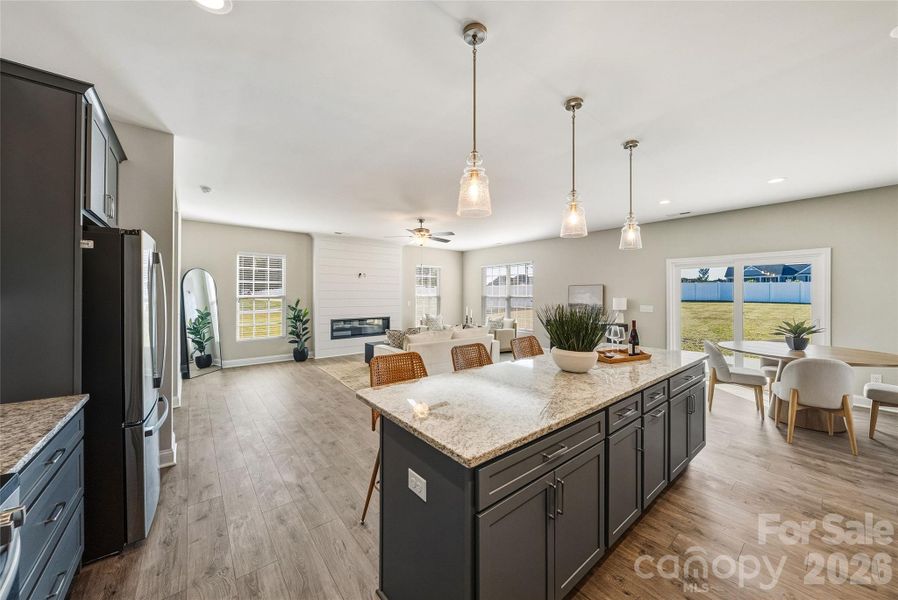 Furnished interior view inside a new home in , Stanfield (Image 9).