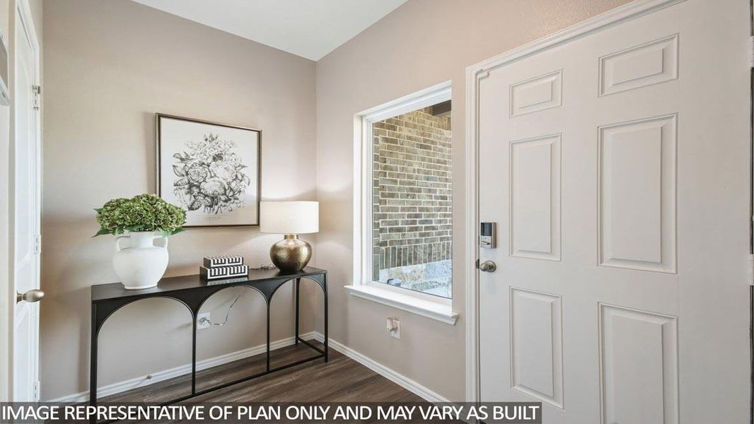 Furnished interior view inside a new home in Venetian Pines, Conroe (Image 16).