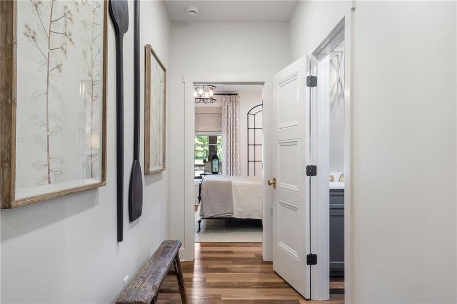 Furnished interior view inside a new home in , Canton (Image 56).