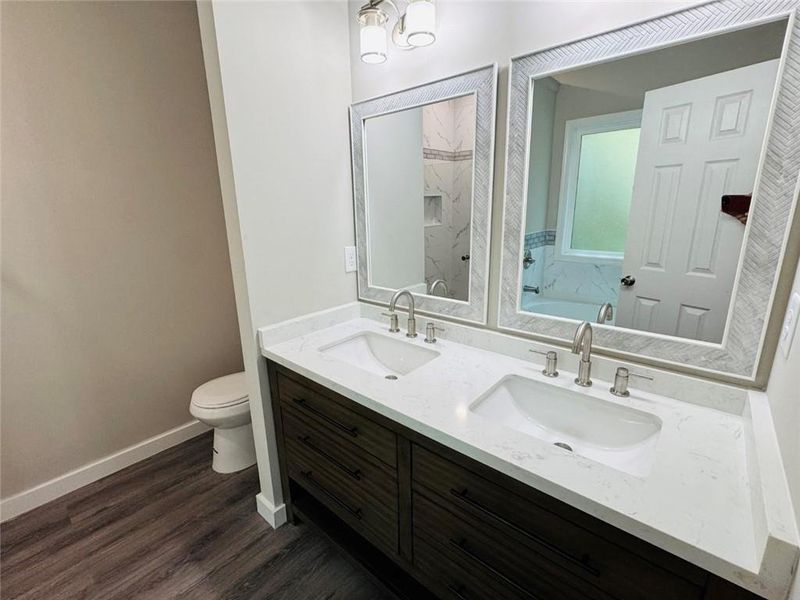 Furnished interior view inside a new home in , Snellville (Image 9).