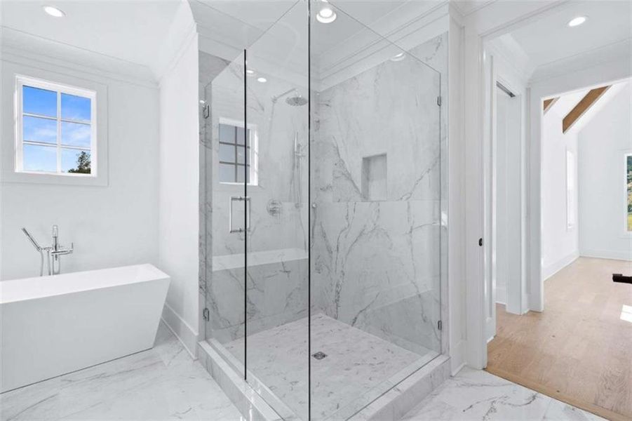 Furnished interior view inside a new home in , Peachtree City (Image 11).